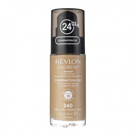 3099747001220 - REVLON COLORSTAY LIQUID PUMP FOND DE TEINT 340 EARLY TAN 35.79GR - BASE MAQUILLAJE