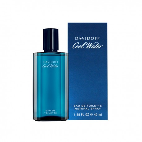 3414202000510 - DAVIDOFF COOL WATER EAU DE TOILETTE 40ML VAPORIZADOR - PERFUMES