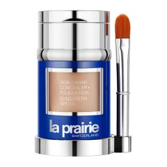 7611773082242 - LA PRAIRIE SKIN CAVIAR BASE CORRECTORA SPF15 SATIN NUDE 30ML - BASE MAQUILLAJE