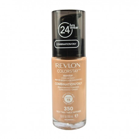 3099747001390 - REVLON COLORSTAY LIQUID PUMP FOND DE TEINT 350 RICH TAN 35.79GR - BASE MAQUILLAJE