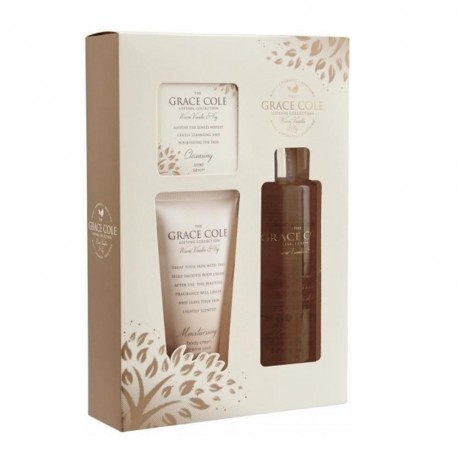 5055443658788 - GRACE COLE VANILLA&FIG ESPUMA 250ML + JABON 100GR + CREMA CORPORAL 150ML - HIGIENE CORPORAL