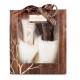 5055443652243 - GRACE COLE VANILLA&FIG FEET UP GEL 150ML + CREMA DE PIES 150ML + ZAPATILLAS - HIGIENE CORPORAL