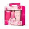 5055443662556 - GRACE COLE ROSE&PEONY ESPUMA 100ML + GEL 50ML + CREMA CORPORAL 50ML - HIGIENE CORPORAL