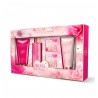 5055443656005 - COLE ROSE&PEONY ESPUMA + GEL DE BAÑO + CREMA CORPORAL+ PASTILLA EFERVESCENTE - HIGIENE CORPORAL