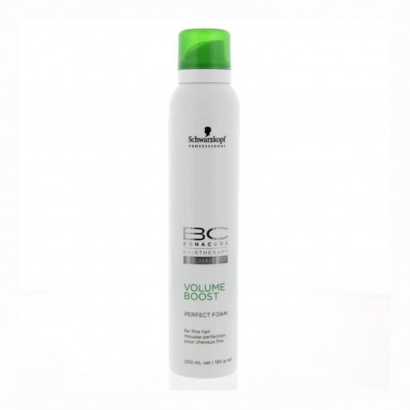 4045787240641 - SCHZARZKPOF BONACURE VOLUME BOOST PERFECT ESPUMA CABELLO FINO 200ML - FIJADORES