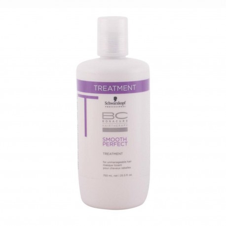 4045787238761 - SCHZARZKPOF BONACURE SMOOTH PERFECT MASCARILLA CABELLO REBELDE 750ML - MASCARILLAS