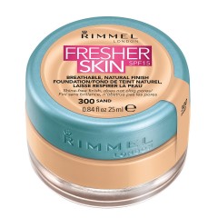 3614222753858 - RIMMEL FRESHER SKIN SPF15 NATURAL FINISH FOUNDATION 300 SAND - BASE MAQUILLAJE