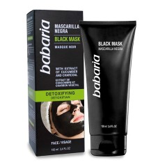 8410412000307 - BABARIA BLACK MASK DETOXIFYING 100ML - MASCARILLAS