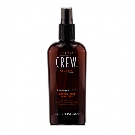 7386781518460 - AMERICAN CREW MEDIUM HOLD SPRAY GEL 250ML - FIJADORES