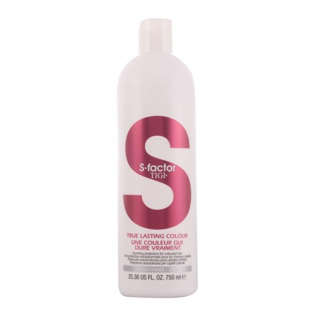6159084245080 - TIGI S FACTOR TRUE LASTING COLOUR CONDITIONER 750ML - ACONDICIONADORES