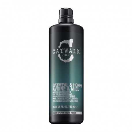 6159084266010 - TIGI CATWALK OATMEAL HONEY NOURISHING SHAMPOO 750ML - CHAMPÚ