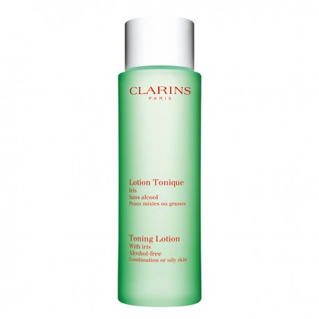 3380810033663 - CLARINS LOTION TONIQUE IRIS SANS ALCOOL PEAUX MIXTES OU GRASSES 200ML - DESMAQUILLANTE ROSTRO