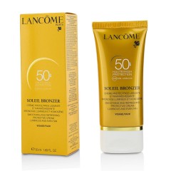 3614271217080 - LANCOME SOLEIL BRONZER SPF50 SMOOTHING AND REFRESHING PROTECTIVE CREAM 50ML - AUTOBRONCEADOR FACIAL