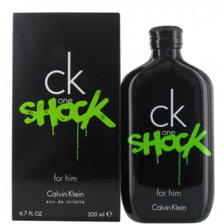 3607342401501 - CK ONE SHOCK FOR HIM EAU DE TOILETTE 200ML VAPORIZADOR - PERFUMES