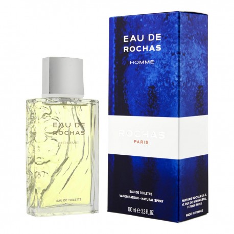 3386460076340 - ROCHAS EAU ROCHAS HOMME EAU DE TOILETTE 100ML VAPORIZADOR - PERFUMES