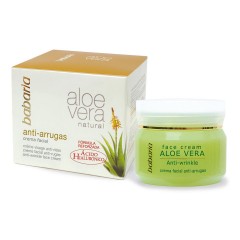 8410412026239 - BABARIA NATURAL FACIAL ANTIARRUGAS ALOE CREMA 50ML - ANTI-EDAD