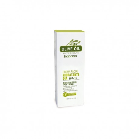 8410412047319 - BABARIA OLIVE OIL CREMA FACIAL HIDRATANTE DIA SPF15 50ML - HIDRATACION
