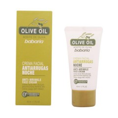 8410412047326 - BABARIA OLIVE OIL CREMA FACIAL ANTIARRUGAS NOCHE 50ML - ANTI-EDAD