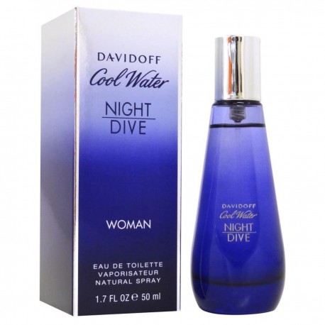3607347855460 - DAVIDOFF COOL WATER WOMAN NIGHT DIVE EAU DE TOILETTE 50ML VAPORIZADOR - PERFUMES