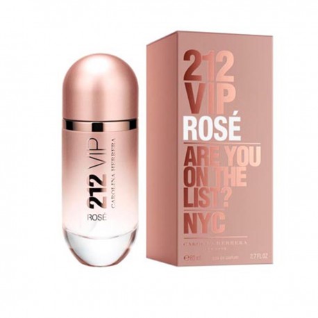 8411061777176 - CAROLINA HERRERA 212 VIP ROSE EAU DE PERFUME 80ML VAPORIZADOR - PERFUMES