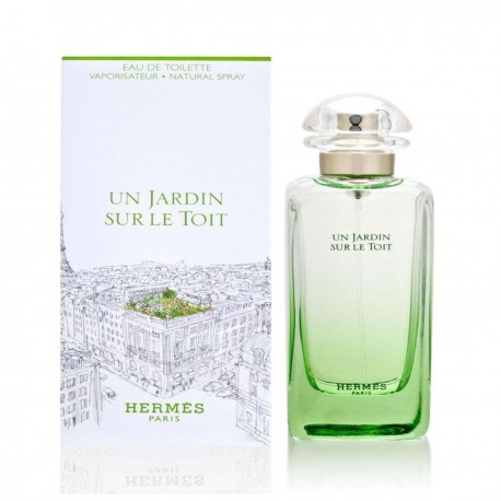 3346132400019 - HERMES JARDIN SUR LE TOIT EAU DE TOILETTE 100ML VAPORIZADOR - PERFUMES