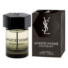 3365440375079 - YVES SAINT LAURENT LA NUIT DE L HOMME YSL'EAU DE TOILETTE 100ML VAPORIZADOR - PERFUMES