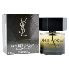 3365440375055 - YVES SAINT LAURENT LA NUIT DE L HOMME YSL'EAU DE TOILETTE 60ML VAPORIZADOR - PERFUMES