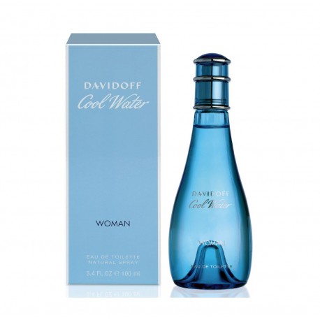 3414202011752 - DAVIDOFF COOL WATER WOMAN EAU DE TOILETTE 100ML VAPORIZADOR - PERFUMES
