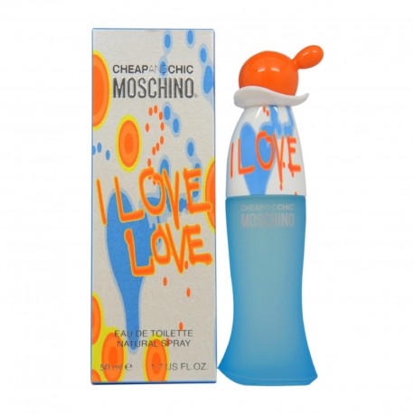 8011003991143 - MOSCHINO CHEAP CHIC I LOVE LOVE EAU DE TOILETTE 50ML VAPORIZADOR - PERFUMES