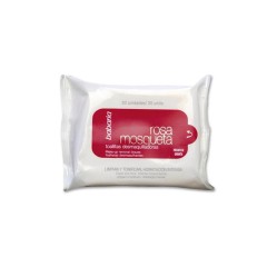 8410412058704 - BABARIA ROSA MOSQUETA TOALLITAS DESMAQUILLADORAS 20UDS. - DESMAQUILLANTE ROSTRO