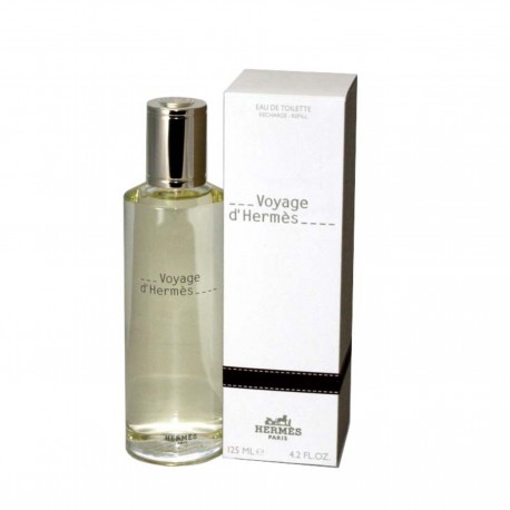 3346132100032 - HERMES PARIS VOYAGE D HERMES EAU DE TOILETTE 125ML VAPORIZADOR RECARGABLE - PERFUMES