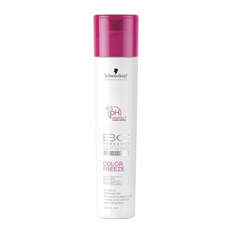 4045787301694 - SCHWARZKOPF COLOR FREEZE SILVER SHAMPOO PH 4.5 PERFECT COLOR CONTROL 250ML - CHAMPÚ