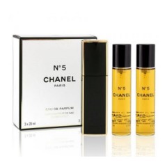 3145891254075 - CHANEL Nº5 EAU DE PERFUME 3x20ML VAPORIZADOR - PERFUMES