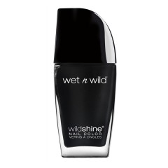 4049775548542 - MARKWINS WET N WILD WILDSHINE NAIL COLOR BLACK CREME - ESMALTES