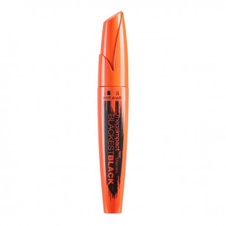 4049775515117 - MARKWINS WET N WILD MEGAIMPACT BLACKEST BLACK MASCARA - MASCARAS