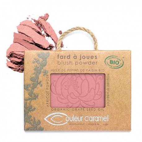 3700306915530 - COULEUR CARAMEL FARD A JOUES BLUSH POWDER Nº 53 ROSE LUMIERE - POLVOS COMPACTOS