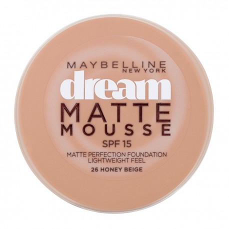 3600530170623 - MAYBELLINE DREAM MAT MOUSSE 26 HONEY BEIGE - BASE MAQUILLAJE