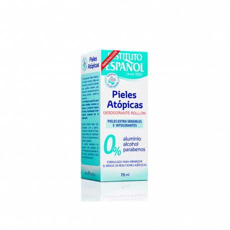 8411047108307 - INSTITUTO ESPAÑOL PIELES ATOPICAS PIELES SENSIBLES DESODORANTE ROLL-ON 75ML - DESODORANTE