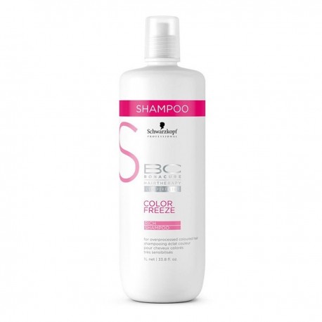 4045787238235 - SCHWARZKOPF BONACURE COLOR FREEZE RICH SHAMPOO 1000ML - CHAMPÚ