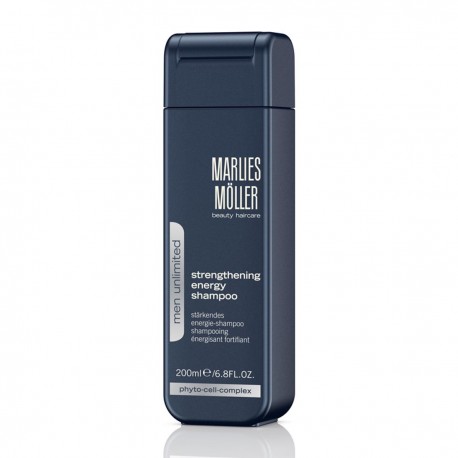 9007867258415 - MARLIES MOLLER MEN UNLIMITED STREGHTENING ENERGY SHAMPOO 200ML - CHAMPÚ