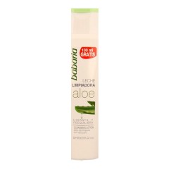 8410412025133 - BABARIA ALOE VERA LECHE LIMPIADORA 200ML + 100ML GRATIS - DESMAQUILLANTE ROSTRO