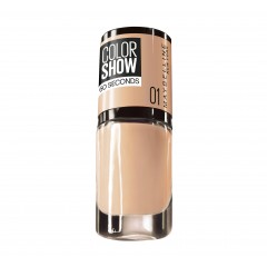 3013721900000 - MAYBELLINE COLORSHOW 60 SECONDS NAIL LACQUER 001 GO BARE - ESMALTES