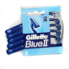 3014260201753 - GILLETTE BLUE II 5U. - AFEITADO