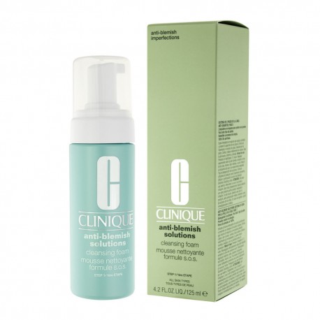 0207142918220 - CLINIQUE ANTI-BLEMISH SOLUTIONS CLEANSING FOAM 125ML - LECHE LIMPIADORA
