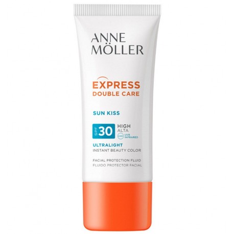 8423986001533 - ANNE MOLLER EXPRESS DOUBLE FACE SUN KISS SPF30 ULTRALIGHT FLUID 50ML - PROTECCION CORPORAL