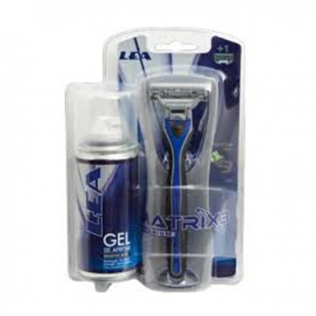 8410737002376 - LEA PERFECT 3 HOJAS + RECAMBIO + GEL DE AFEITAR 75ML - AFEITADO