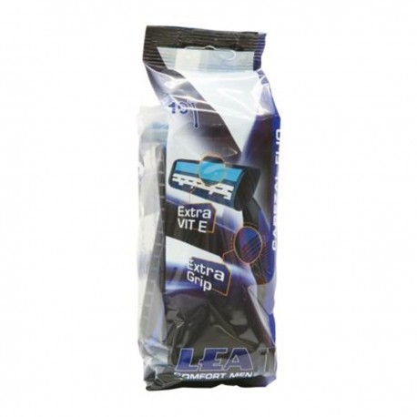 8410737002284 - LEA COMFORT MEN 2 HOHAS CUCHILLAS DESECHABLES PACK 10U. - AFEITADO