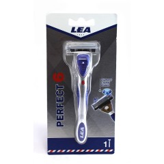 8410737003885 - LEA PERFECT RECAMBIOS CUCHILLAS 6 HOJAS + 1 HOJA DIAMOND - AFEITADO