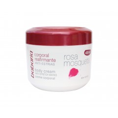 8410412050135 - BABARIA ROSA MOSQUETA CREMA CORPORAL REAFIRMANTE ANTI-ESTRIAS 400ML - HIDRATACION