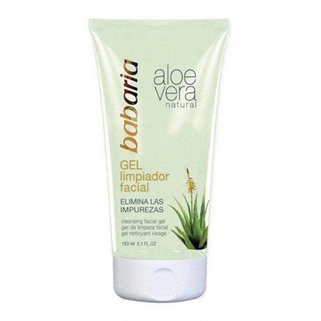 8410412025072 - BABARIA ALOE VERA GEL LIMPIADOR FACIAL 150ML - LECHE LIMPIADORA